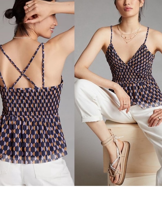 Anthropologie Tops - Anthropologie baby doll tank